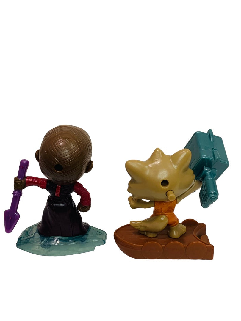McDonald's Marvel Studio Toys Action Figures Rocket Racoon Okoye 2022