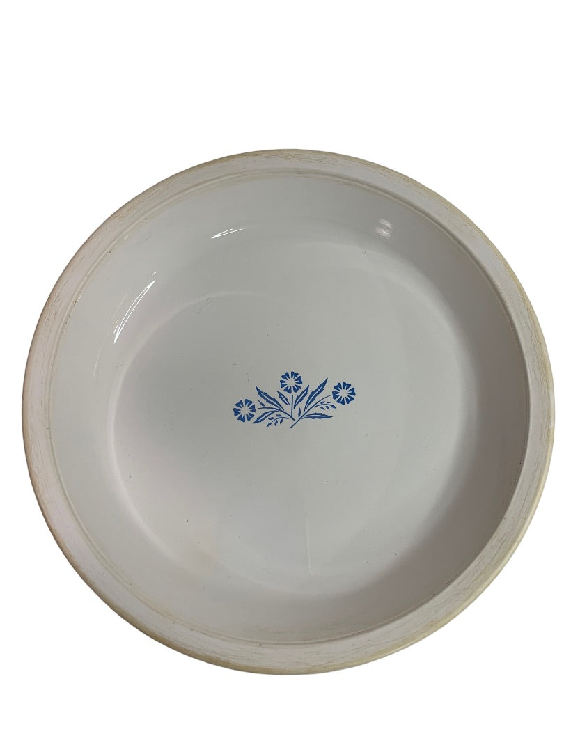 Corning Ware Blue Cornflower Pie Plate P-309 For Range and Microwave