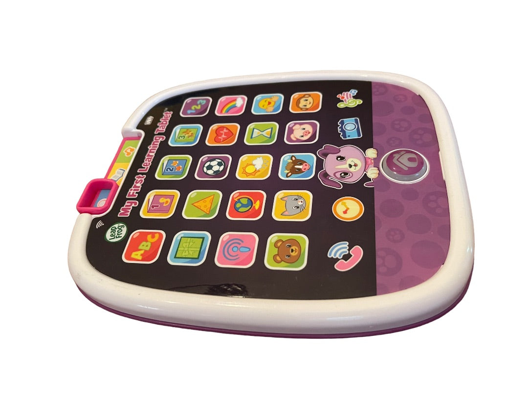 LeapFrog My First Learning Tablet Adjustable Volume Toy Battery Operated