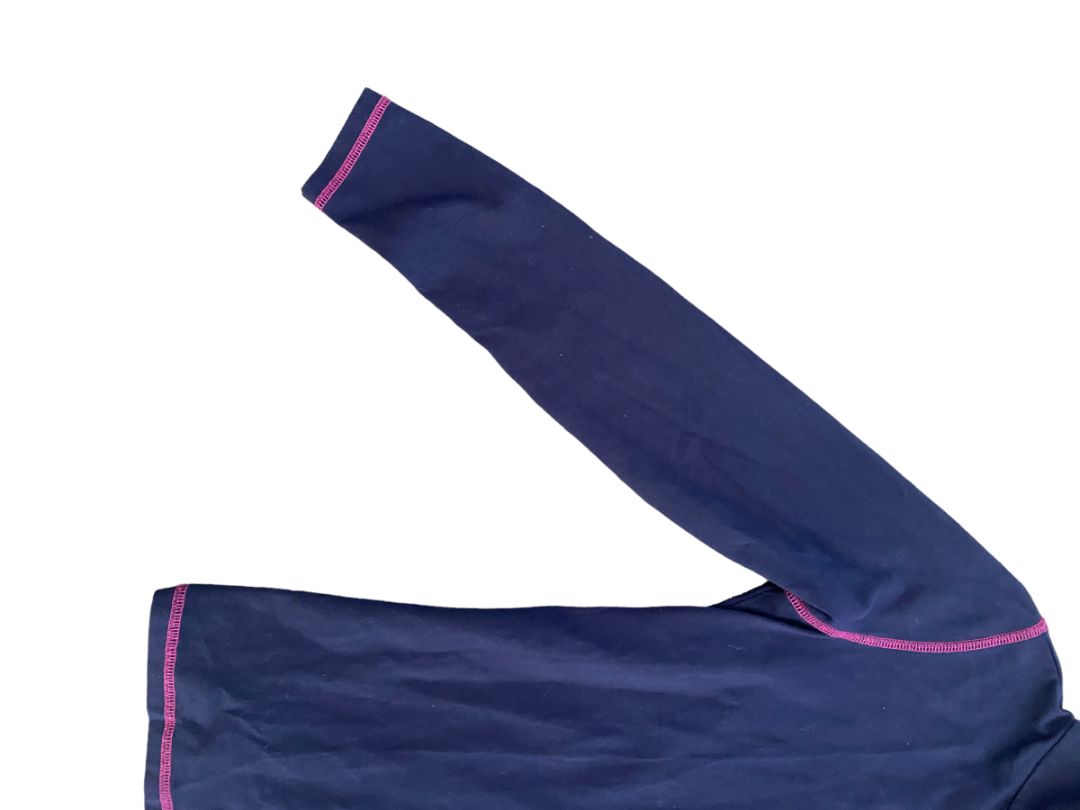 XS Spatina Navy Blue 1/4 Zip Performance Top Pullover