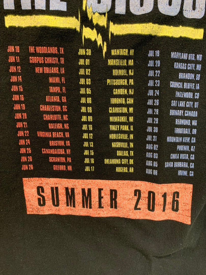 Small Panic at the Disco Adult Unisex Tshirt Summer 2016 Tour Black