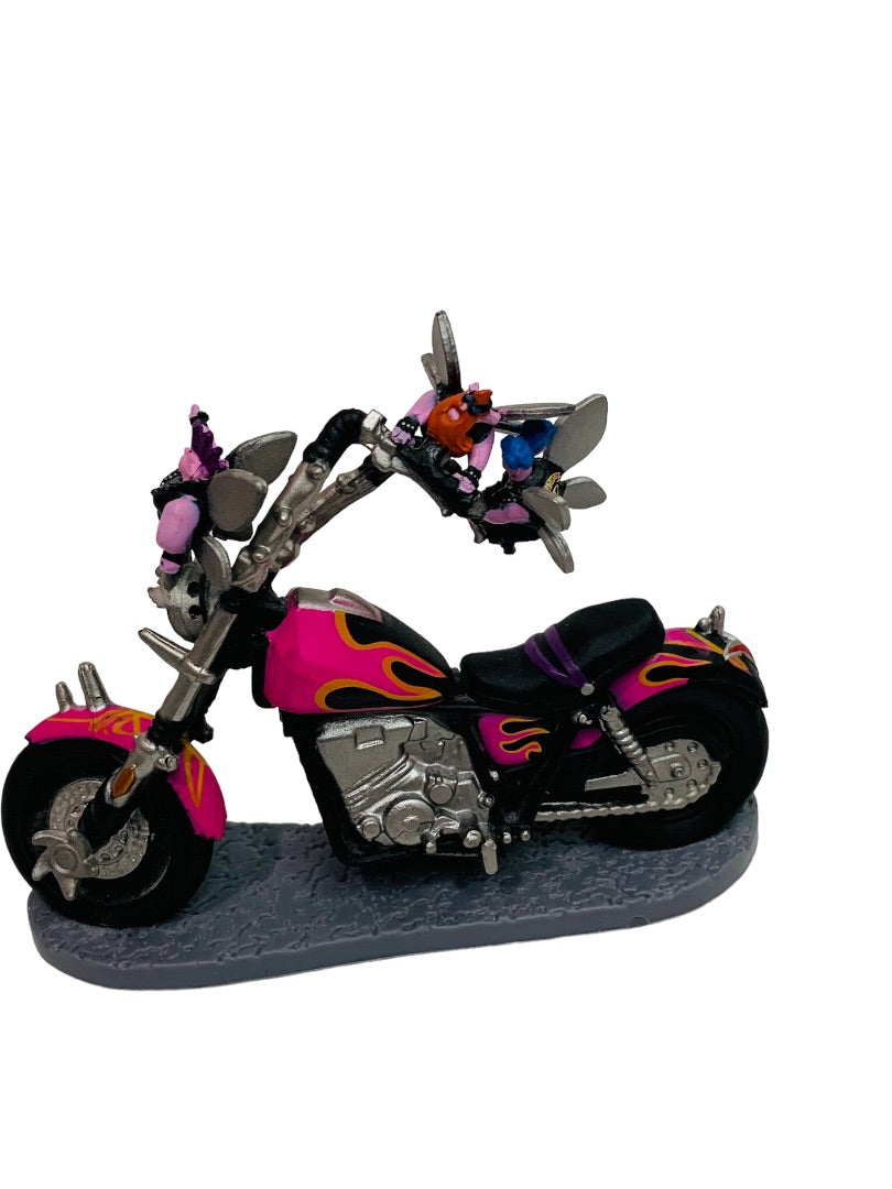Disney Onward Spirits 3 Cake Topper Motorcycle Barley Laurel Lightfoot Figurines