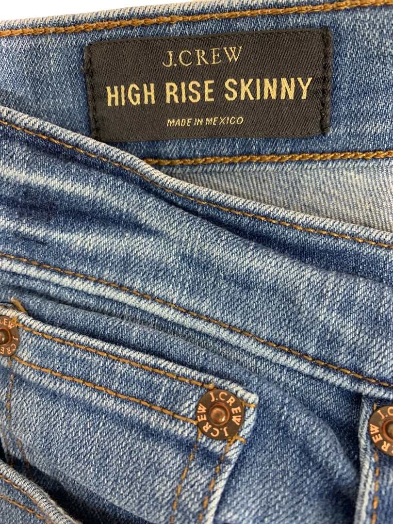 Size 29 J.Crew Women's Jeans High Rise Skinny Stretch Denim