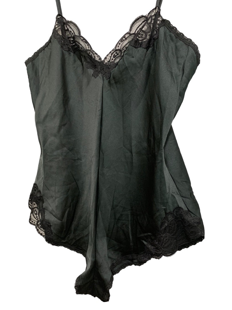 Large Warner's Vintage 1970s Lingerie Bodysuit Lace Trim USA