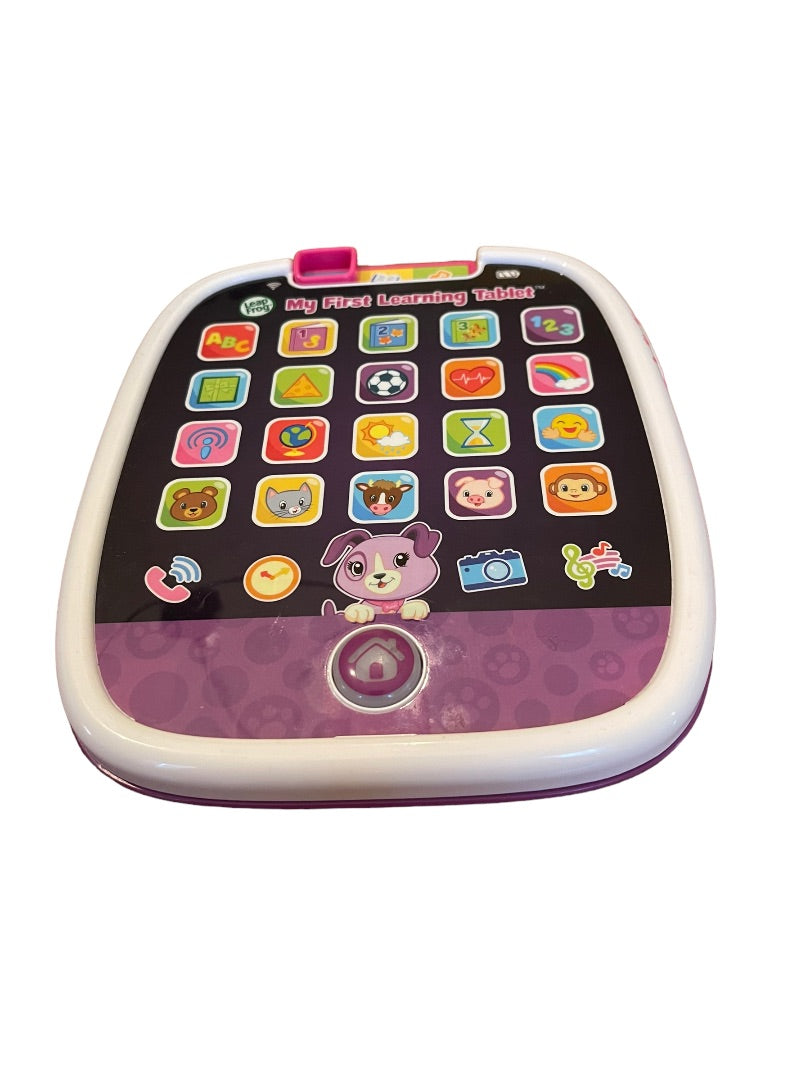 LeapFrog My First Learning Tablet Adjustable Volume Toy Battery Operated