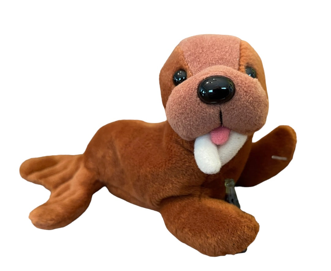 Coca Cola Beanie 6" Plush Walrus Bottle of Coke 1998 Style 0135