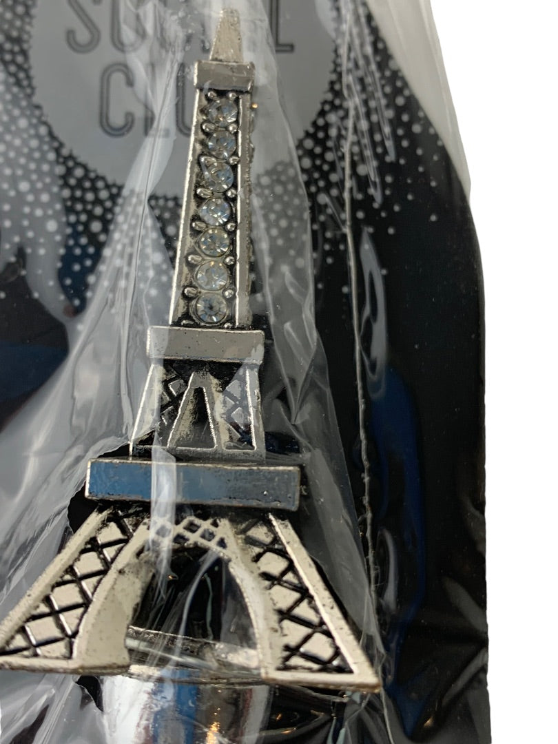 Home Essentials New Social Club Eiffel Tower Silvertone Bottle Opener Premium Bar Collection