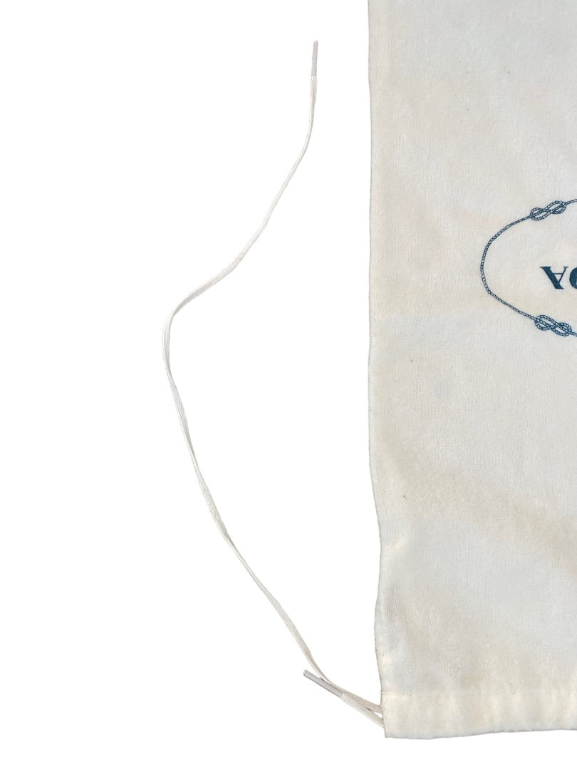 Vintage PRADA Milano Dust Cover Bag Pouch Drawstring Authentic 13.5" X 8"