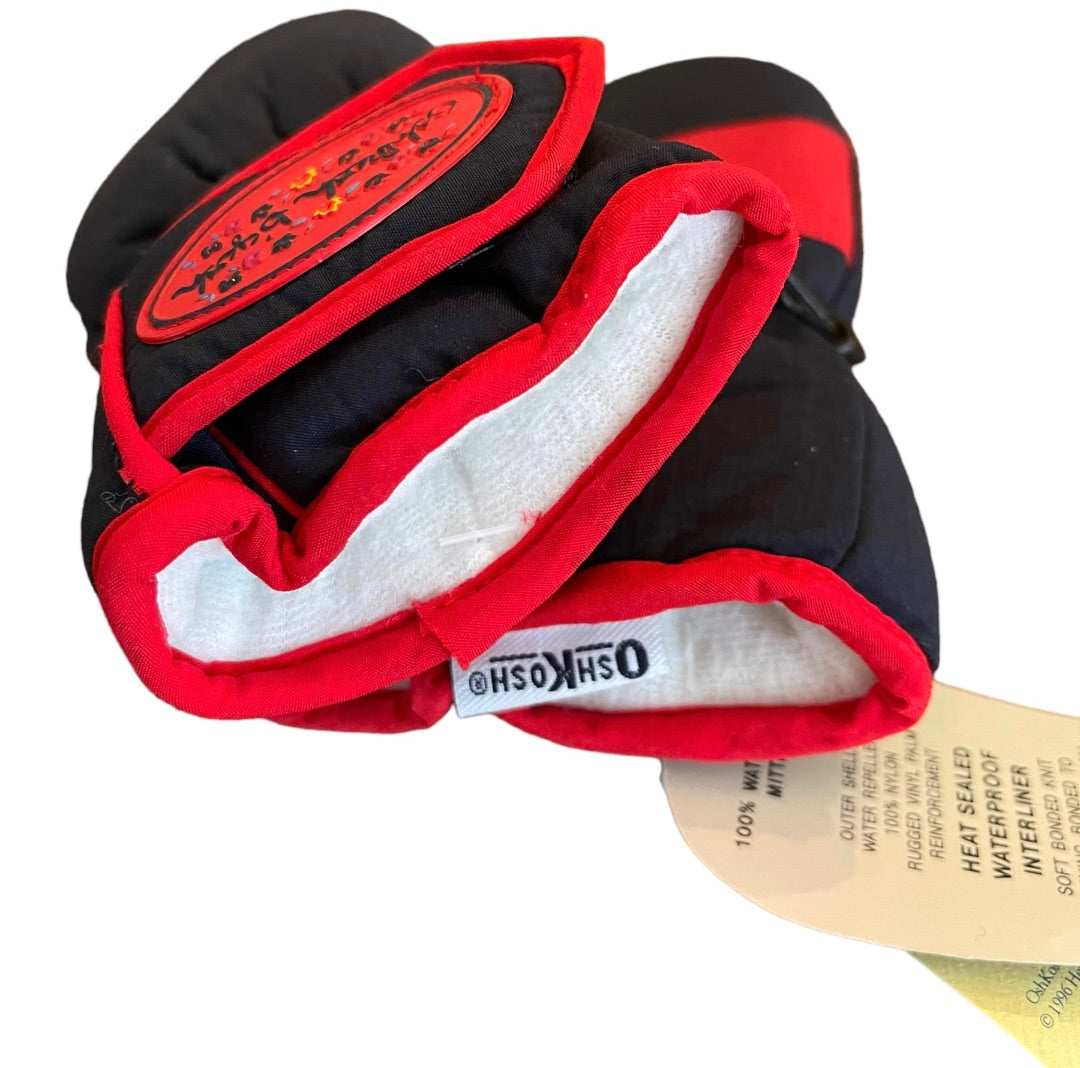 4-6X OshKoshB'Gosh Waterproof Mittens Dri Hand New