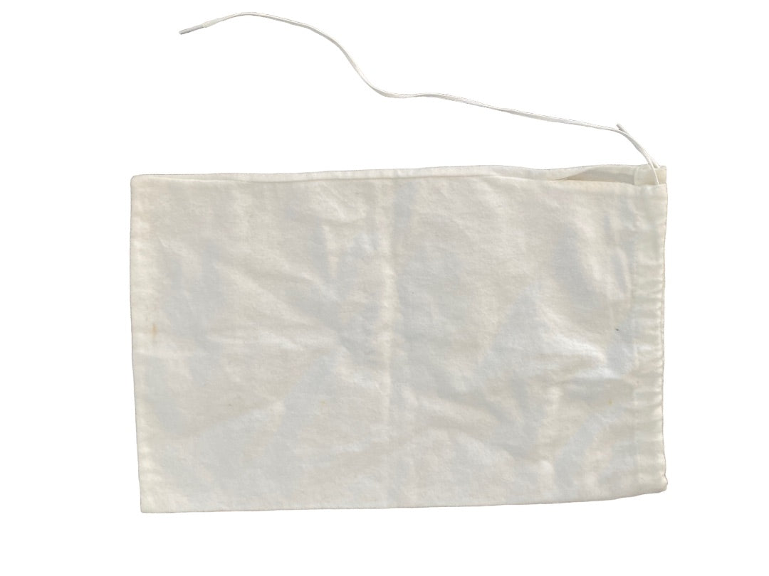 Vintage PRADA Milano Dust Cover Bag Pouch Drawstring Authentic 13.5" X 8"