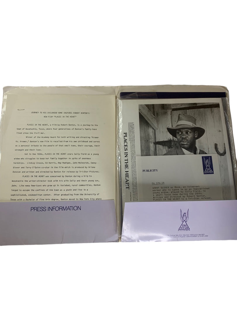 Places In The Heart Movie Press Kit 1984 Sally Field Film Tri Star Pictures