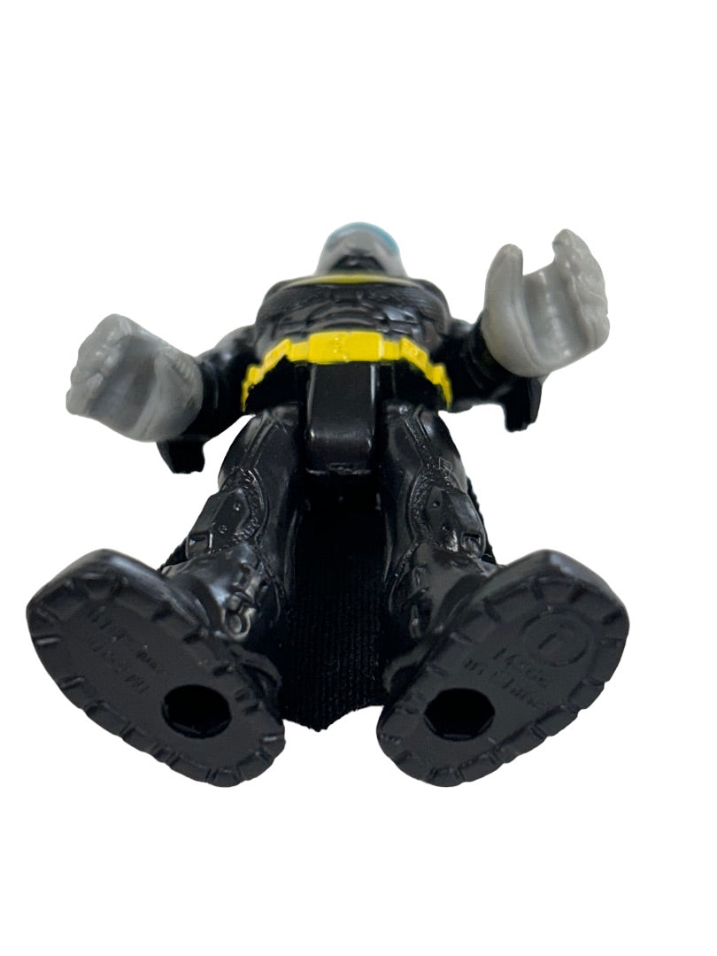 Imaginext DC Batman Figure Black Yellow Silver Arms Firefly S14