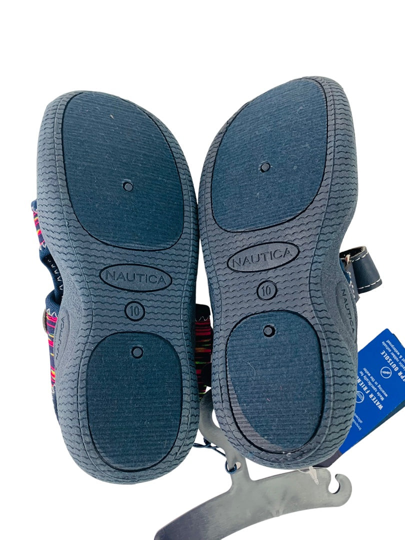 10 Nautica Toddler New Bump Toe Water Shoes Sandals Kettle Gulf Bright Pink