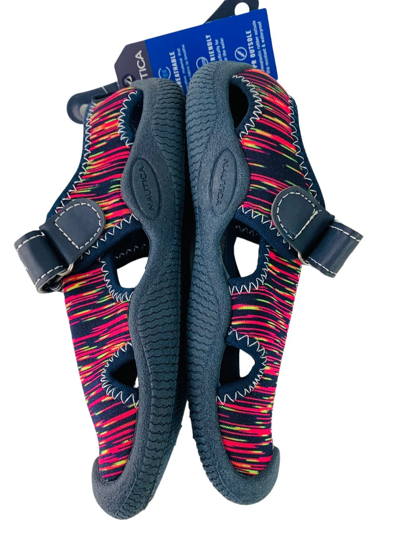10 Nautica Toddler New Bump Toe Water Shoes Sandals Kettle Gulf Bright Pink