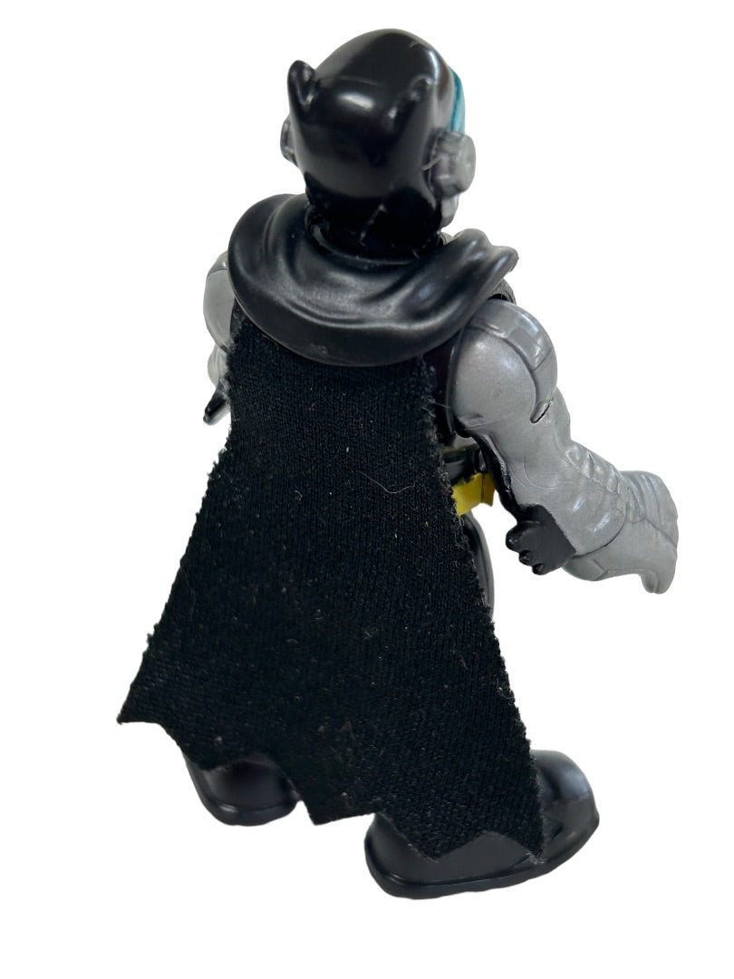 Imaginext DC Batman Figure Black Yellow Silver Arms Firefly S14