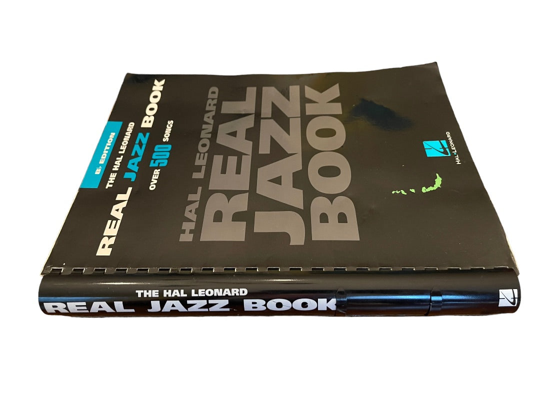 The Hal Leonard Real Jazz Book Over 500 Songs B Edition by Hal Leonard Corp Plastic Comb
