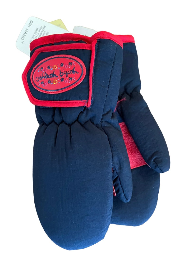 4-6X OshKoshB'Gosh Waterproof Mittens Dri Hand New