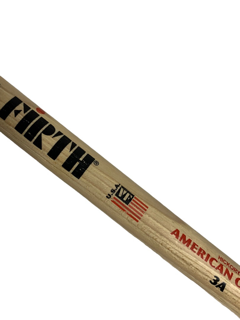Remo Practice Drum Pad WC Firth Drumsticks 3A Hickory