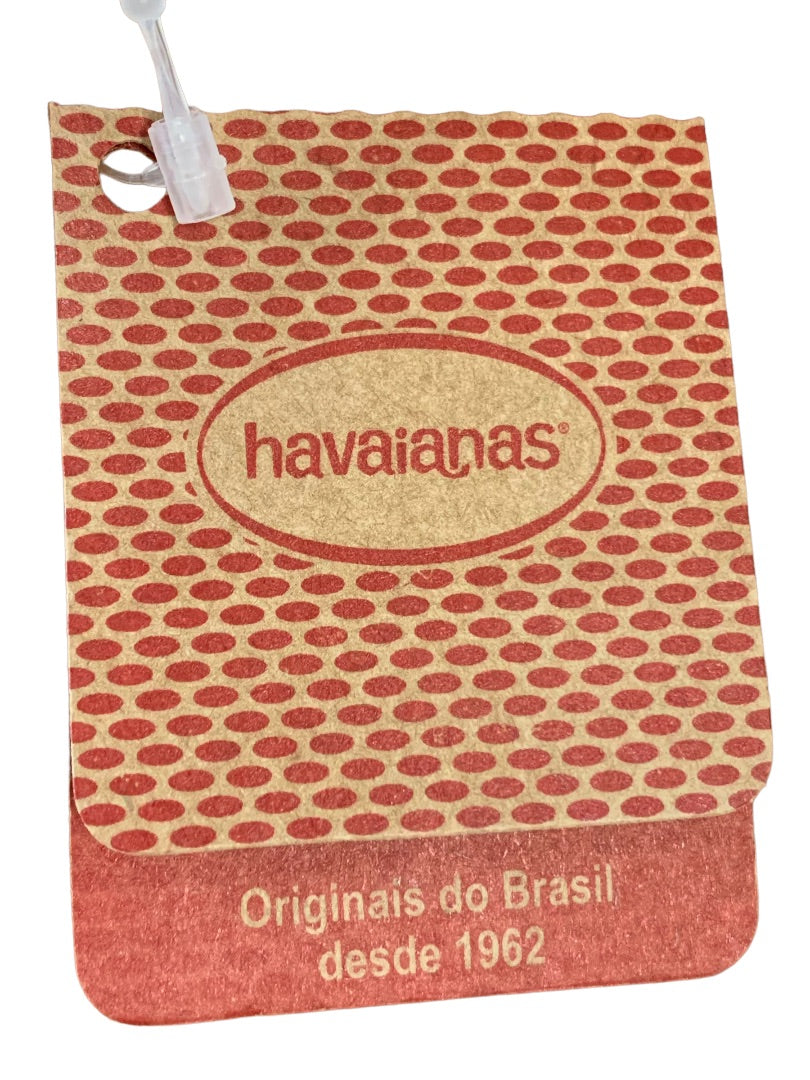 10c Havaianas Youth Marvel Comics Orange Citrus Flip Flops Sandals New