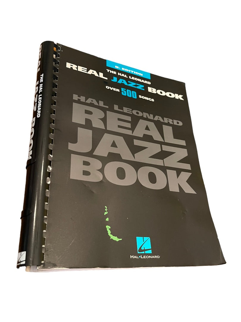 The Hal Leonard Real Jazz Book Over 500 Songs B Edition by Hal Leonard Corp Plastic Comb