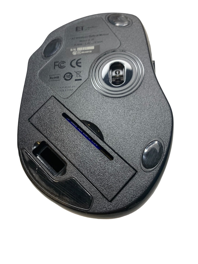 Wireless Mouse Model D-09 (CA57BN) Scroll Wheel Black with USB Receiver New