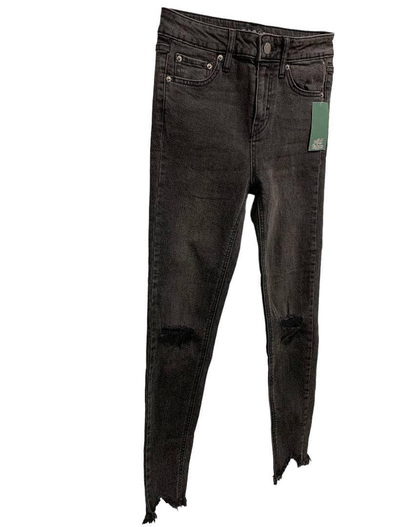 Size 00 Wild Fable Women's Black New Skinny High Rise Jeans