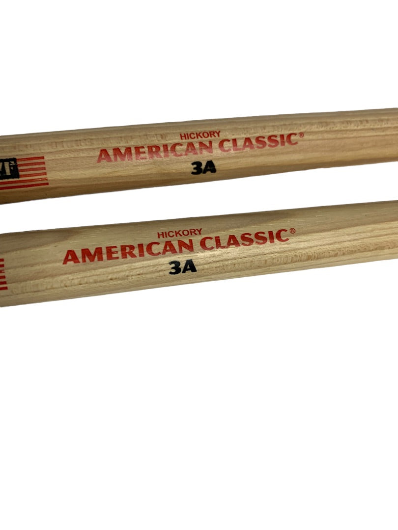 Remo Practice Drum Pad WC Firth Drumsticks 3A Hickory
