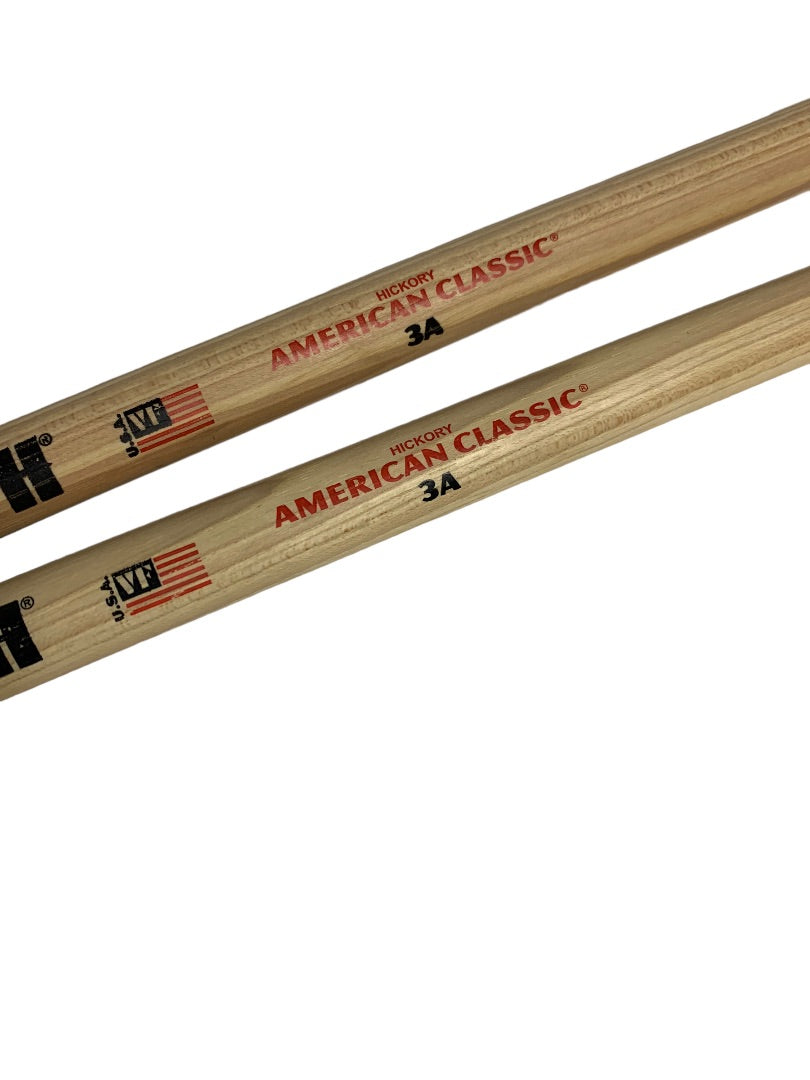 Remo Practice Drum Pad WC Firth Drumsticks 3A Hickory