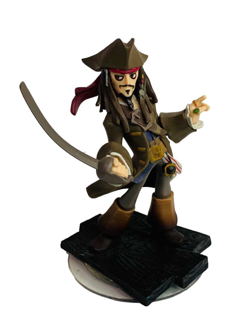 Disney Infinity Figure Captain Jack Sparrow 4"h Pirates of the Carribean