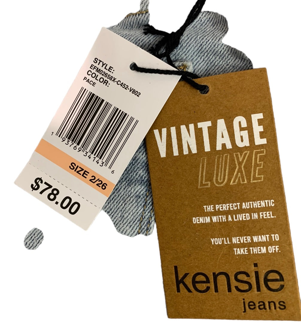 Size 2 Kensie Women's New Vintage Luxe Jeans "The Kelsey" High Rise Skinny
