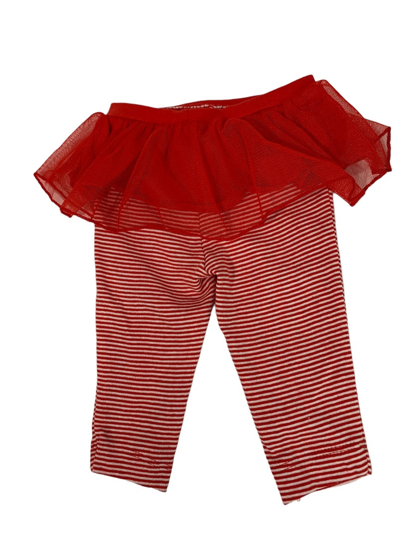 3 Months Carters Girls Two Piece Holiday Outfit New "Merry & Bright" Tutu