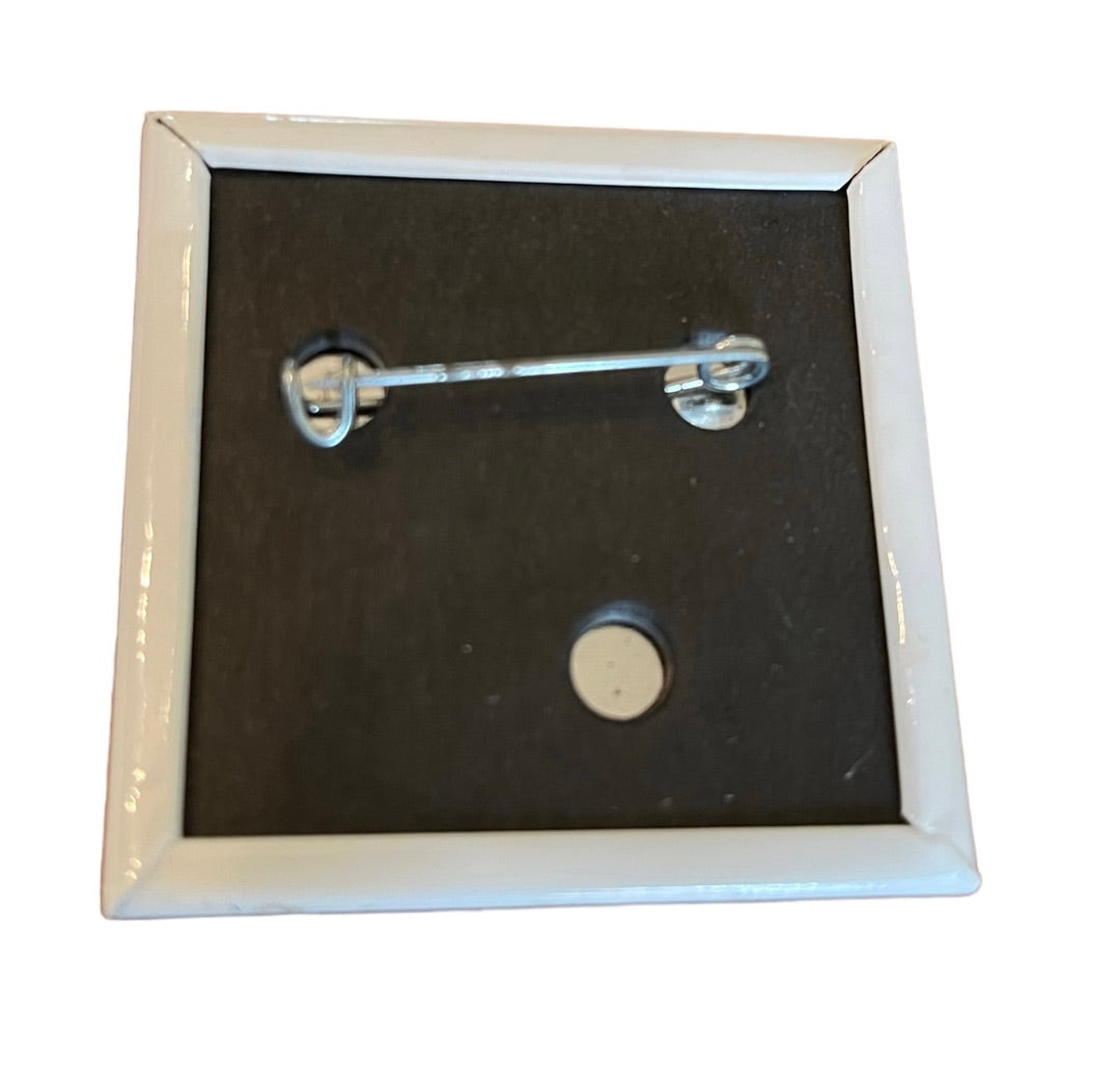 Nurses In a Whole New Light Square Pinback Button 2" Square