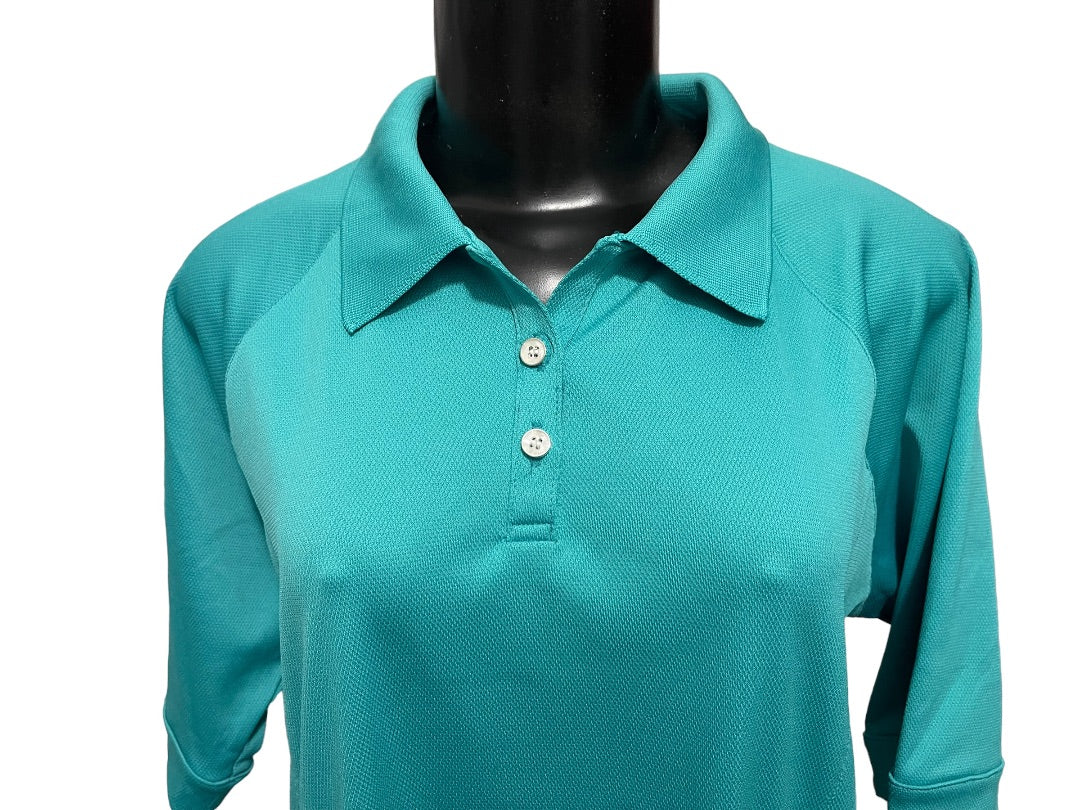 XXL Sport Haley Short Sleeve Collared Womens Top NWT