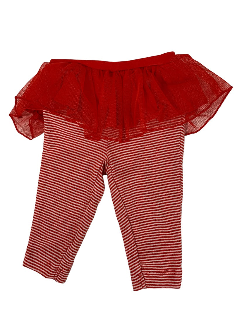 3 Months Carters Girls Two Piece Holiday Outfit New "Merry & Bright" Tutu