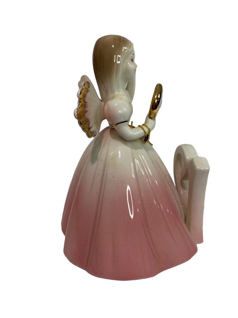 Josef Original 12 Years Porcelain Birthday Angel Girl Figurine 5.5"h Hang Tag