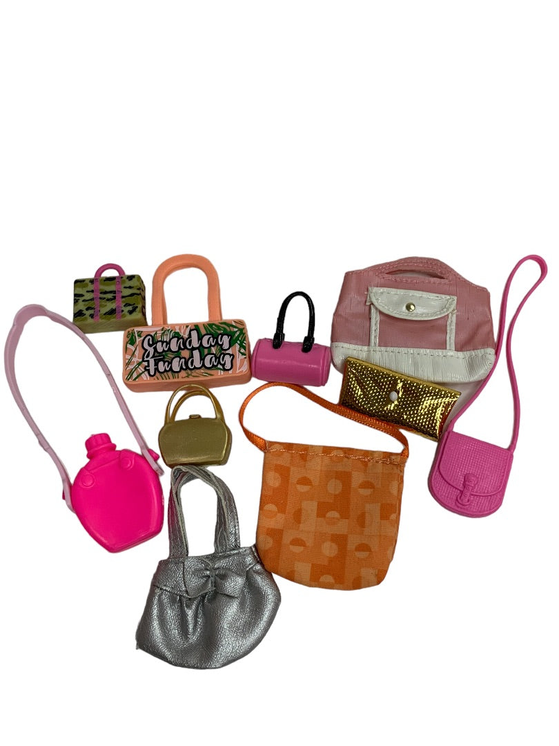1990s Fashion Doll Accessories Purses Handbags Canteen
