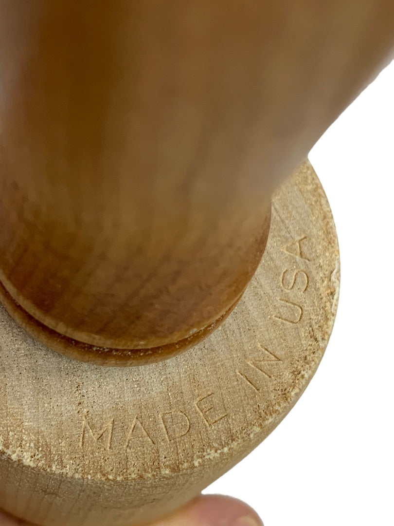 Wooden 20" Rolling Pin Pizza Dough Tool Fondant Roller USA Wells Wood Turning NC