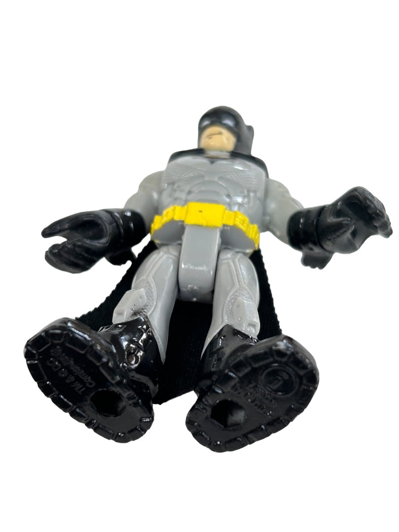 Fisher-Price Imaginext DC Super Friends Batman Gray Yellow Action Figure (S14)