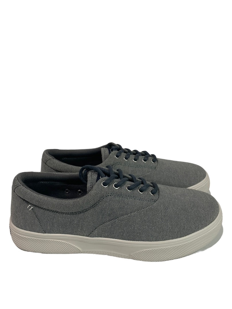 Size 8.5 Sperry PlushStep New Men's Halyard Baja Gray Casual Lace Up Shoes STS25088