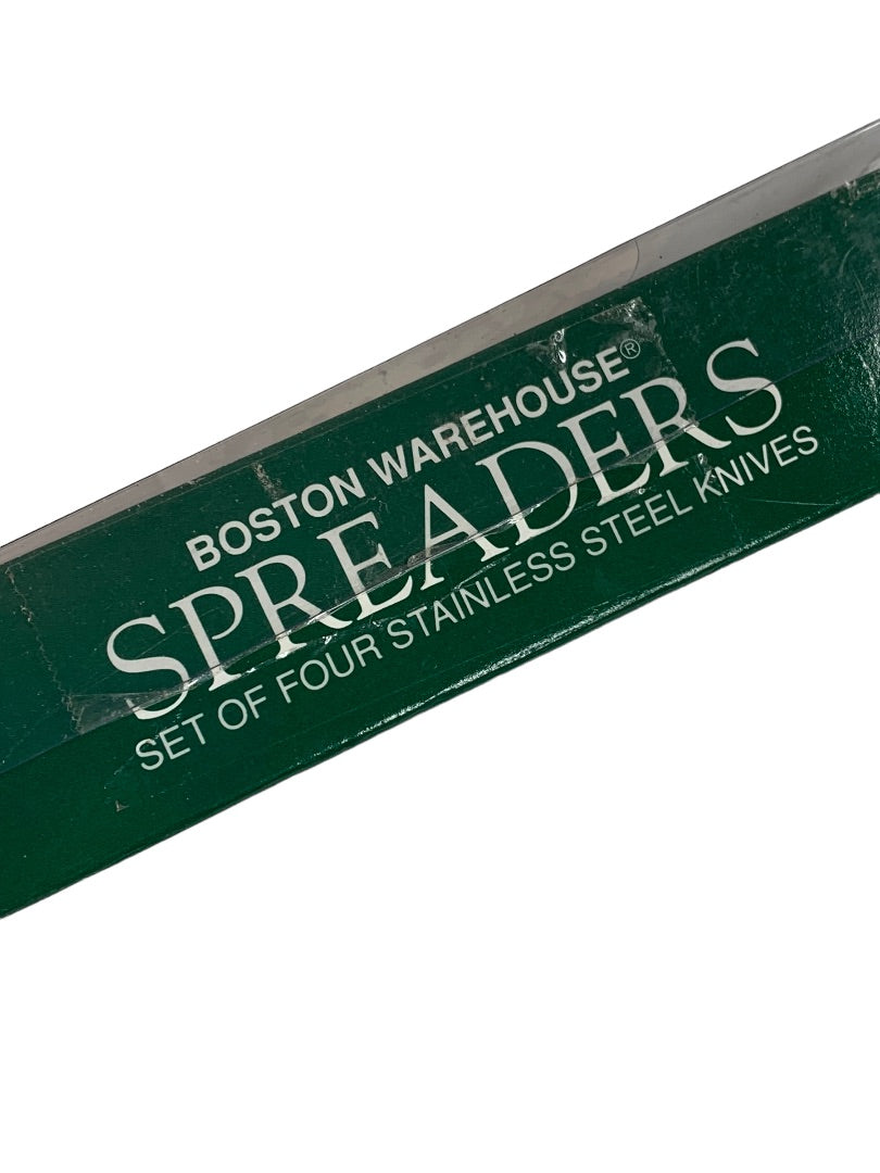 Boston Spreaders Set of 4 Stainless Steel Christmas Angels New
