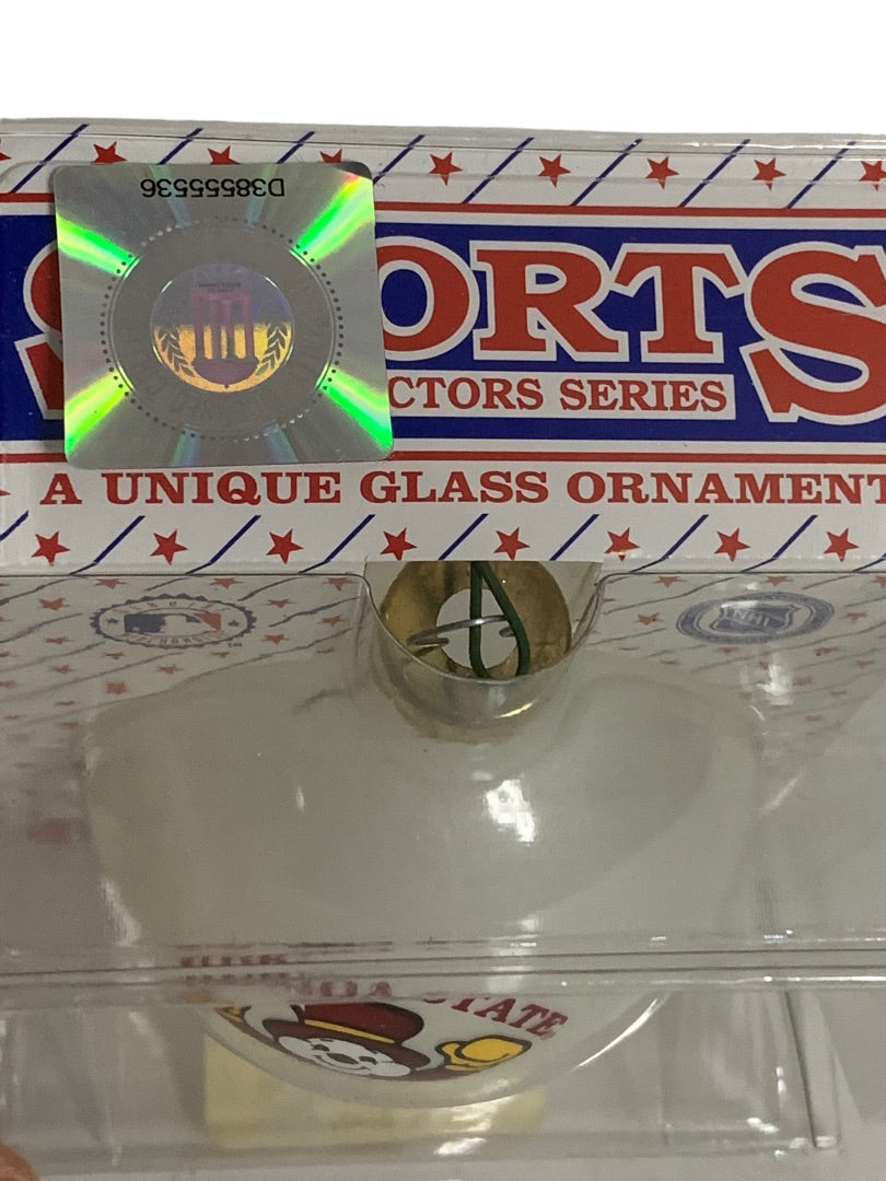 2005 Florida State Holiday Glass Ball Ornament Topperscot