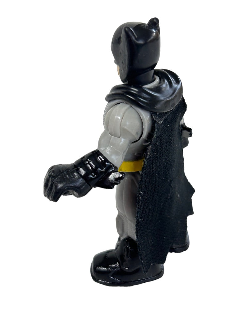 Fisher-Price Imaginext DC Super Friends Batman Gray Yellow Action Figure (S14)