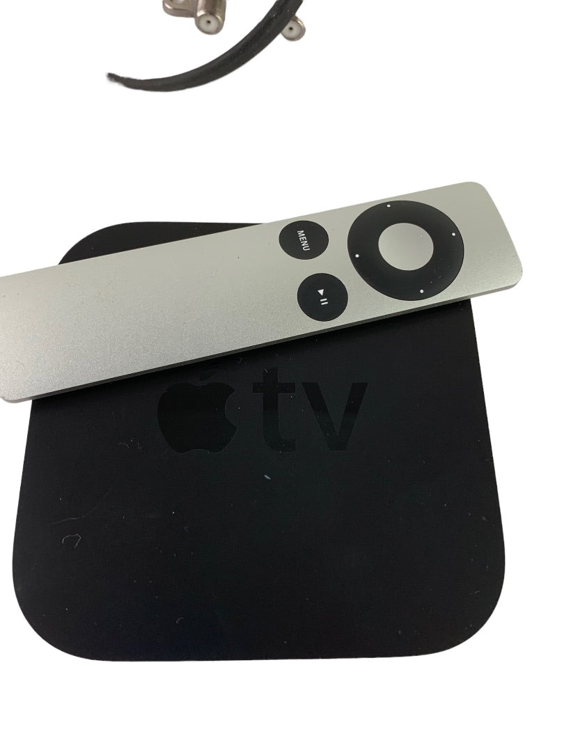 Apple TV 3rd Generation 8GB HD Media Streamer A1469 Not Tested for Parts Remote Power Cord