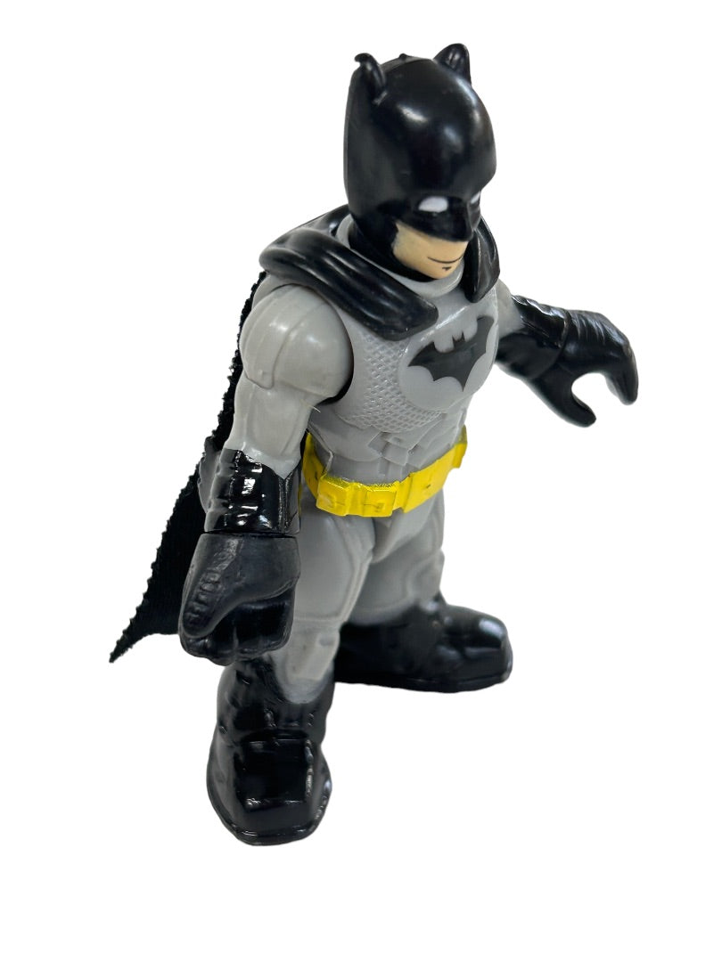 Fisher-Price Imaginext DC Super Friends Batman Gray Yellow Action Figure (S14)