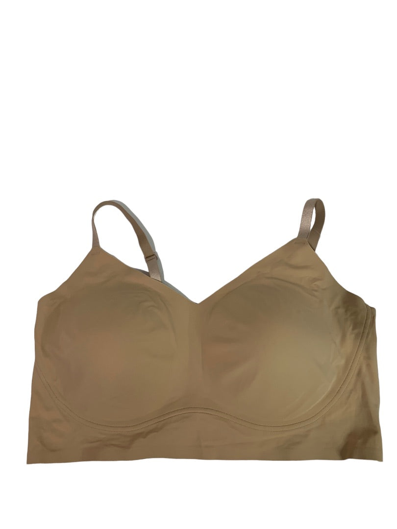 XL The True Body Triangle Convertible Strap Bralette New Nude