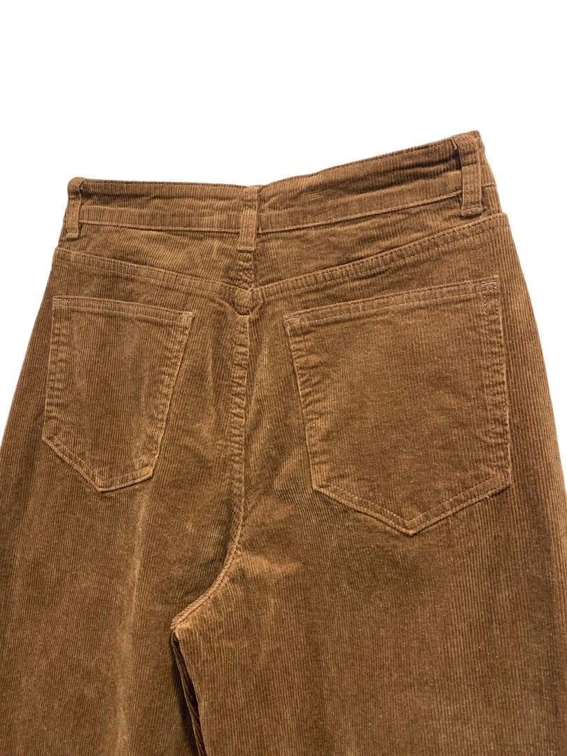 Medium Shein Women's Brown Corduroy Pants Wide Leg 30" Inseam