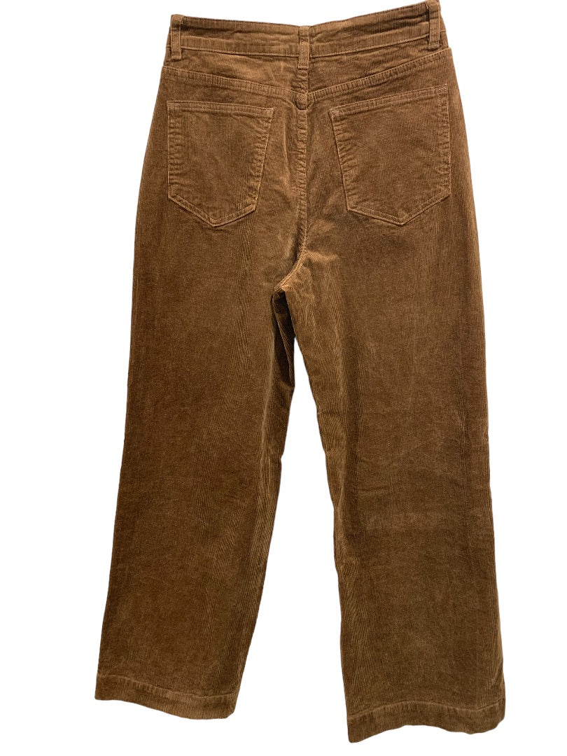 Medium Shein Women's Brown Corduroy Pants Wide Leg 30" Inseam