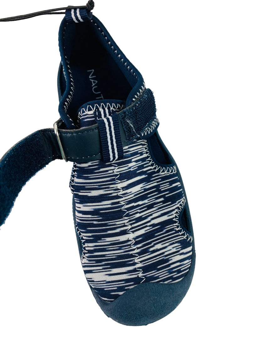 11 Nautica Kids New Bump Toe Water Shoes Sandals Kettle Gulf Navy Blue