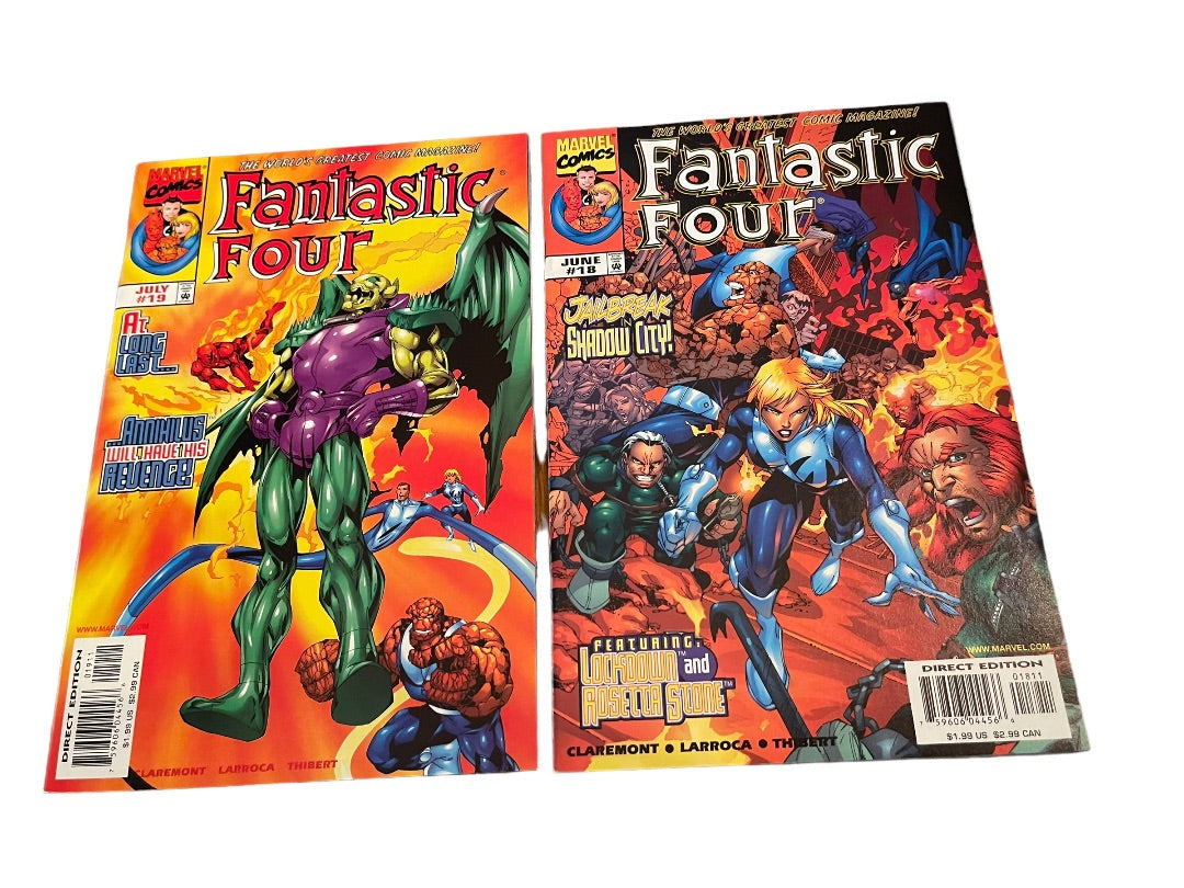 Marvel Fantastic Four #18 & #19 Jailbreak in Shadow City & Annihilus Will Have His Revenge