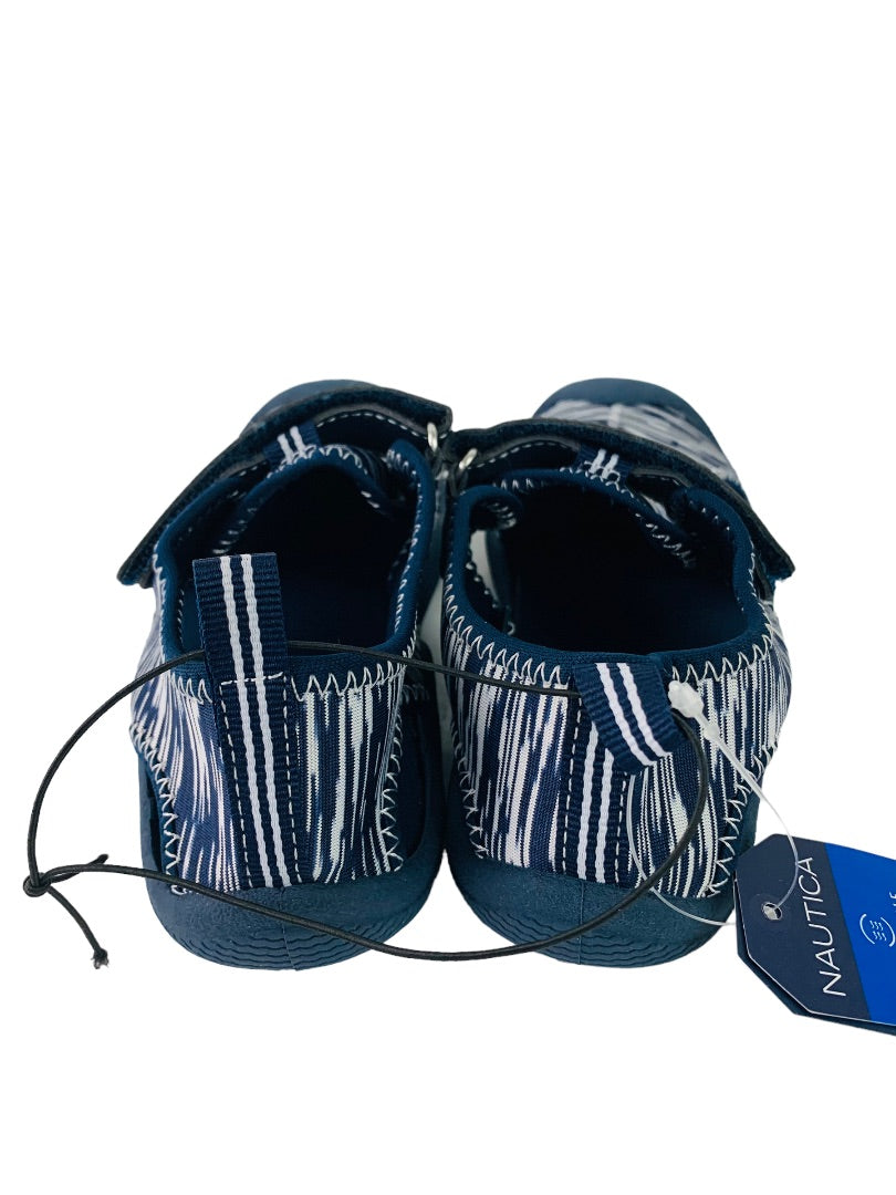 11 Nautica Kids New Bump Toe Water Shoes Sandals Kettle Gulf Navy Blue
